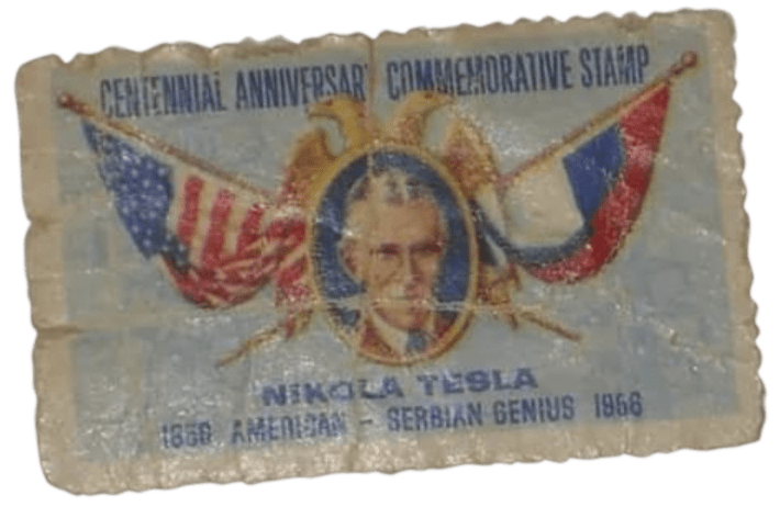 Tesla-postanska-marka-u-USA-izdata-davne-1956.-a-povodom-sto-godina-od-rodenja-naseg-Tesle-1856-1956-1 Hit na društvenim mrežama: Američka markica s natpisom — Nikola Tesla američko-srpski genije