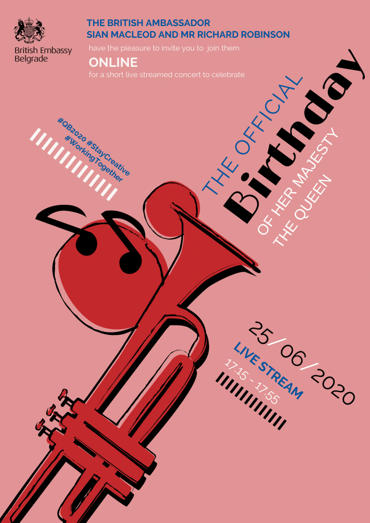 The-Queen’s-Birthday-2020-ONLINE-1-1-724x1024 Britanska ambasada organizuje online koncert u čast Kraljičinog rođendana