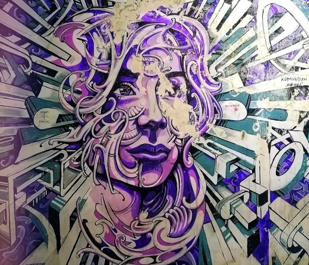 jedan-od-murala-u-zgradi-BIGZa-1024x880 Zgrada BIGZ-a – ruina ili puls alternativne umetničke scene?