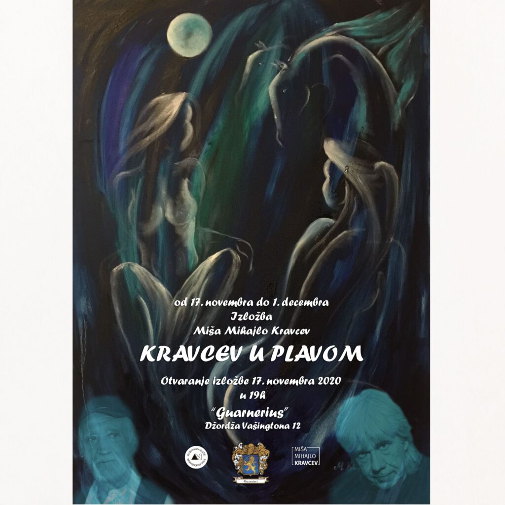 Prva-strana-Kataloga-za-Izlozbu-Kravcev-u-Plavom-1024x1024 Kravcev u plavom, nova izložba Miše Mihajla Kravceva u Beogradu