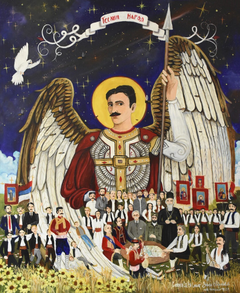 Teslin-Narod-autor-samouki-srpski-slikar-Zoran-Andelkovic-clan-TNF-837x1024 Matica i dijaspora: Istraživanje – prvi korak ka boljoj saradnji