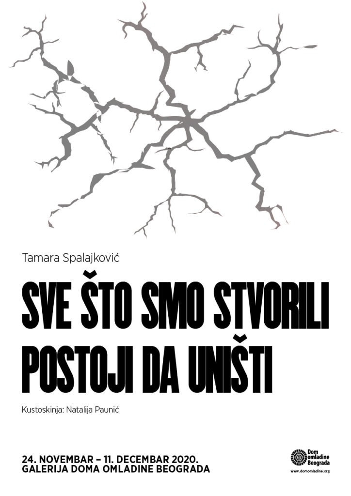 Plakat-Tamara-Spalajkovic-724x1024 Izložba “Sve što smo stvorili postoji da uništi” Tamare Spalajković