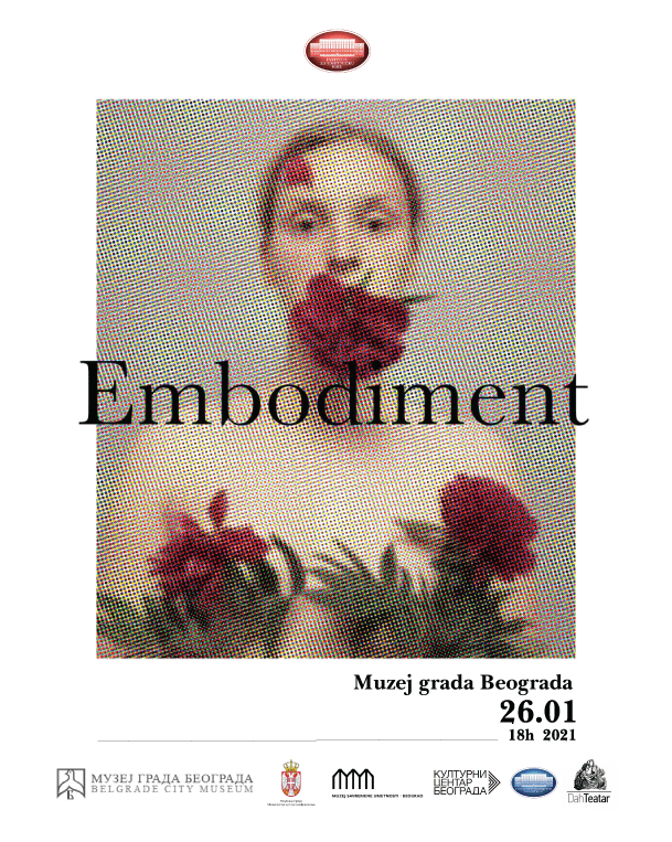 plakat-instagram Embodiment /Otelotvorenje od 26. do 28. januara u Muzeju grada Beograda