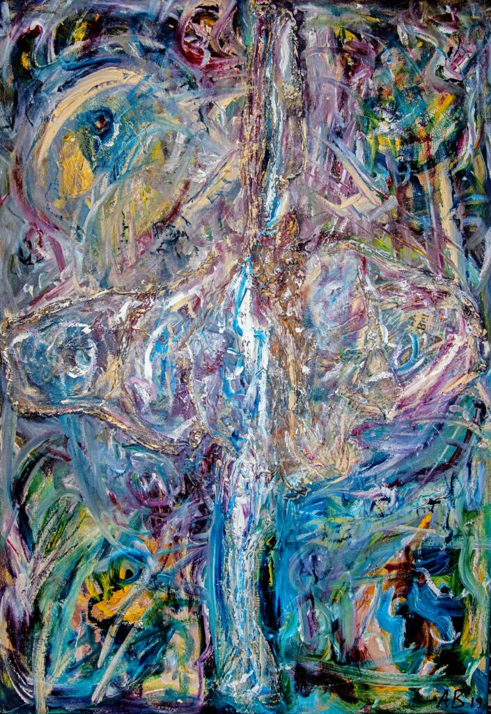 Drvo-Zivota-1m-x-0.7m-mixmedia-on-canvas-1-1-705x1024 Izložba „Vera, nada, ljubav“ Ane Bogdanović, Tatjane Karabašević i Ljiljane Nestorović u Kući kralja Petra