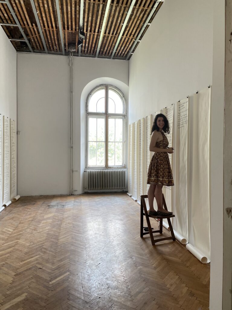 IMG_9526-768x1024 Sanja Ćopić: Moji radovi su dug proces čišćenja nekog unutrašnjeg dvorišta