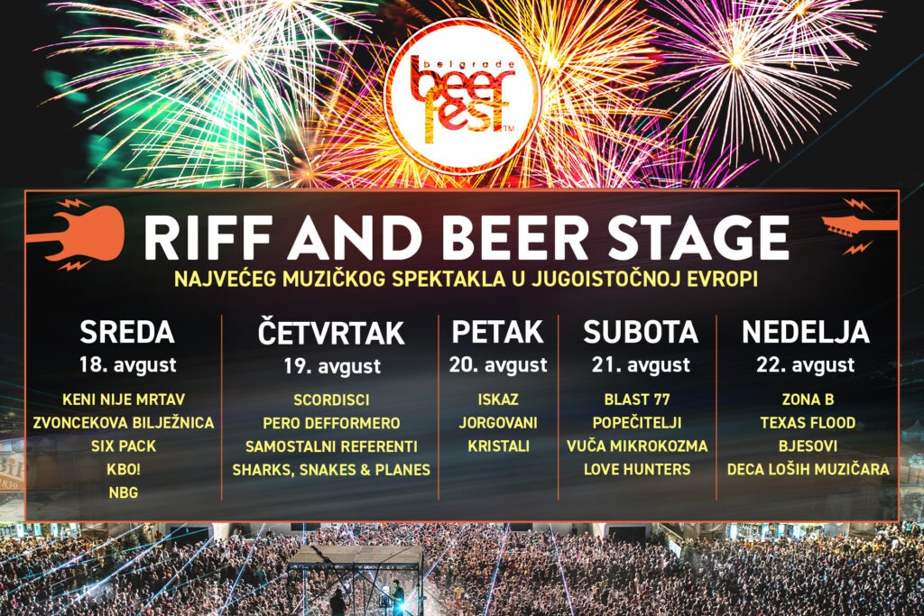 Riff-Stage-Line-Up-horizontalno-1024x683 Počinje Belgrade Beer Fest - pogledajte program