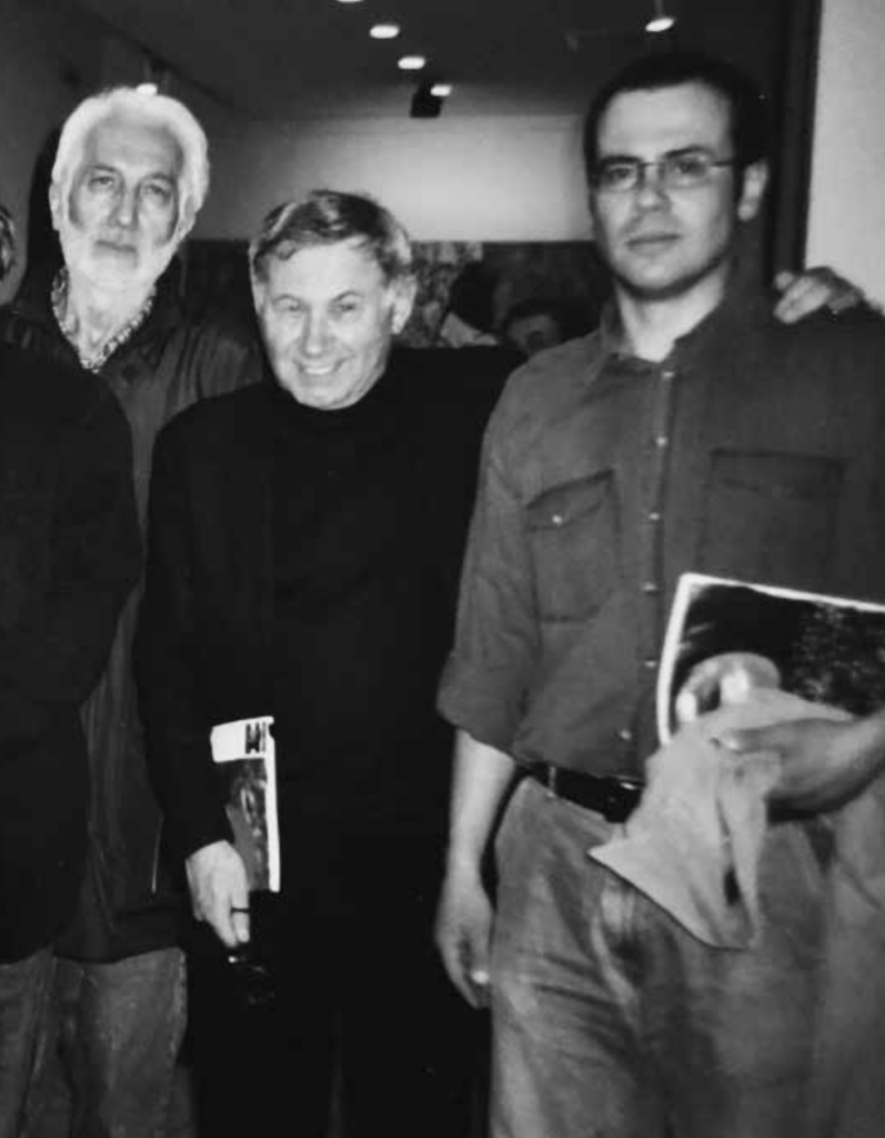 Radomir-Damnjanovic-jesa-Denegri-i-Veljko-Vujacic-797x1024 Izložbe u novembru: Otisci graditelja, A Way Back Home, Damjan i Vujačić