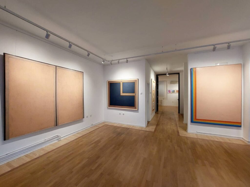 Vujacic-i-Damnjan-u-Modernoj-galeriji-1024x767 Poslednje vođenje kroz izložbu "Razlike minimalizma"