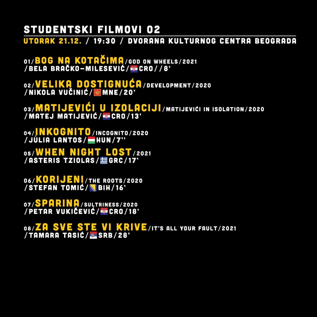 Studentski-2-KCB-1024x1024 Upadni u poslednji kadar: Najkraći dan od 19. do 21. decembra