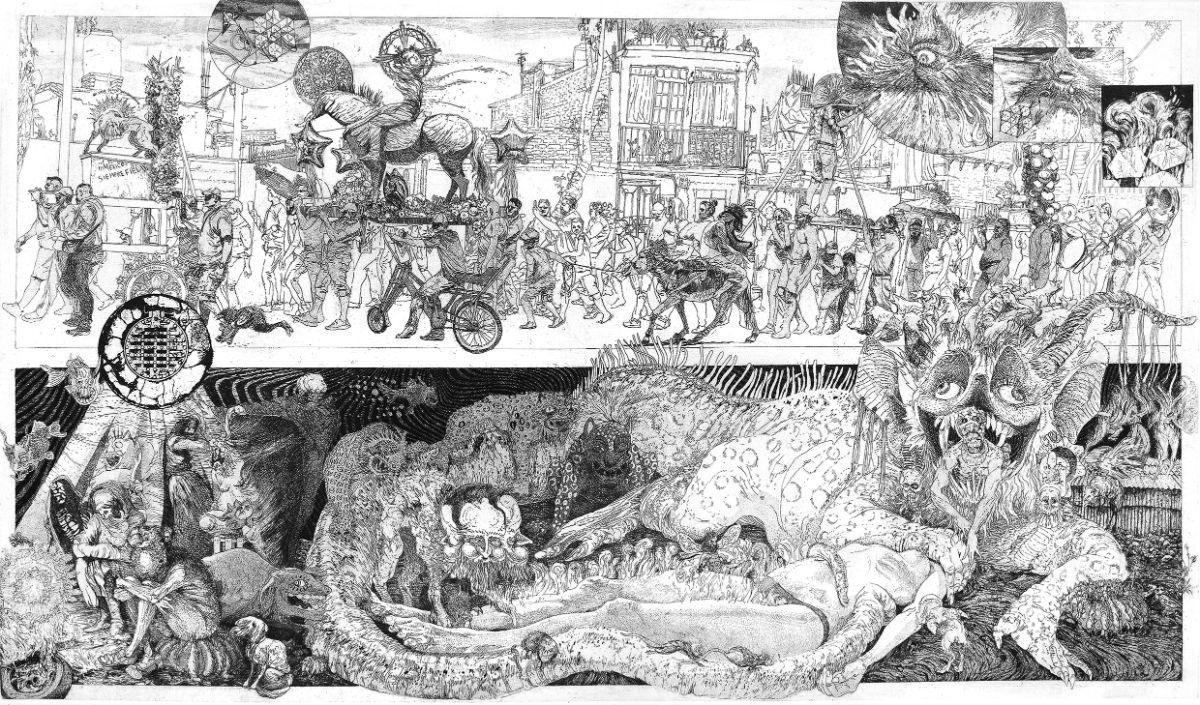 Roberto-Garsija-Ortega_Objave-iz-siromastva-Poslednja-Mometzopingi Savremena meksička grafika u Institutu Servantes