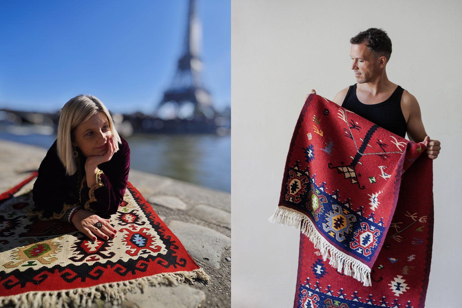 Milica-Zivadinovic-i-Vladimir-Zivankic-1620x1080 Izložba „Ćilim oko sveta“ u Silosima: Kako pirotski ćilim osvaja svet