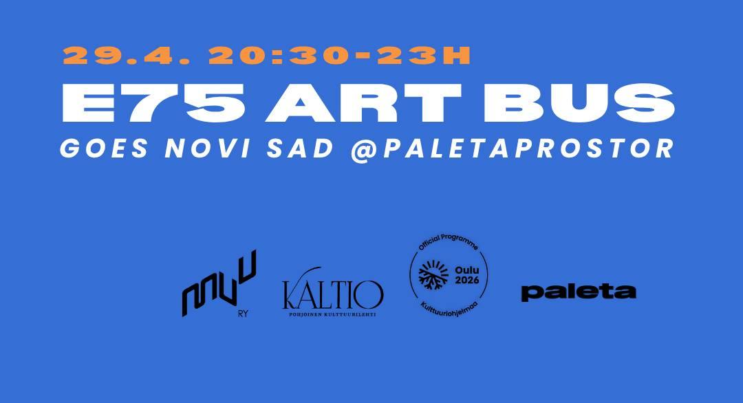 681108080_951472687750917_913027163459650632_n E75 Art Bus donosi multidisciplinarnu umetnost u Novi Sad